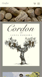 Mobile Screenshot of cordonwine.com
